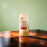 Sachet d'emballage personnalisé avec logo, scellé au dos, en plastique, avec soufflet, pour cartes