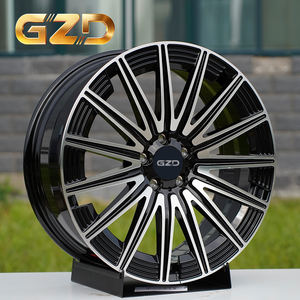Jantes de voiture en alliage forgé de luxe personnalisées GZD pour <span class=keywords><strong>Rolls</strong></span> <span class=keywords><strong>Royce</strong></span>, finition usinée, 5x130 5x120 5x114.3, 15 20 21 22 24 26 pouces - Product Image 2