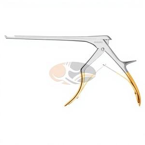 JACKBILLY High Quality Stainless Steel Orthopedic Surgical Rongeur Punch 90 Degree <b>Bite</b> 1mm Precision Thin Foot Plate Love - Product Image 1