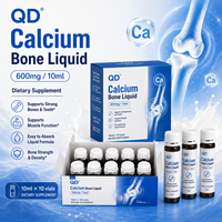 Complément Alimentaire Liquide pour les Os, Sans Sucre, Sans OGM, 600mg 10ml, Marque Privée, Certifié GMP, pour la Santé Osseuse, OEM