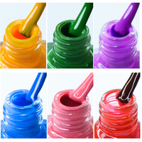 Vernis à Ongles à Séchage Rapide Non Toxique Sain en 5 Minutes, 7.5ml 8ml, Ensemble en Gros
