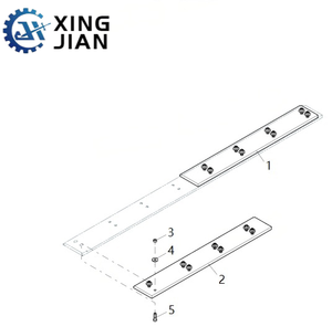 व्हील लोडर बाल्टी उप ब्लेड ब्लेड (ZG50.92.41-26) के साथ संगत, स्टॉक में, अनुकूलन योग्य - Product Image 4