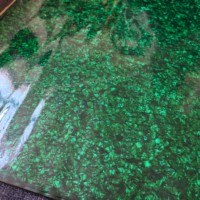 Vente en gros de feuilles de PVC plastique rose, PVC perlé pour meubles, instruments de musique, décoration murale et artisanat