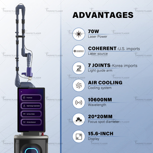 Perfectlaser CO2 fractional Máy Laser mới 2025 y tế <span class=keywords><strong>CE</strong></span> phê duyệt âm đạo thắt chặt 10600nm CO2 Laser Giá máy - Product Image 2