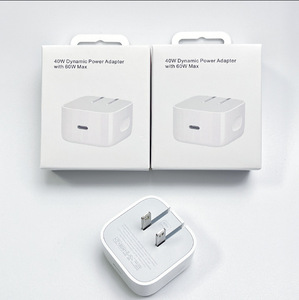 Adaptateur secteur dynamique 40W avec chargeur iPhone 60W, câble iPhone 40W Type C EU US UK, chargeur iPhone 40W, cargador iPhone - Product Image 1