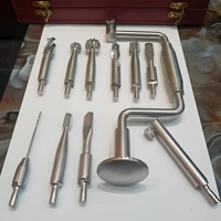 Ensemble de perceuses manuelles Hudson, instruments chirurgicaux orthopédiques, perceuse à os manuelle, qualité allemande, réutilisable, autoclavable, CE