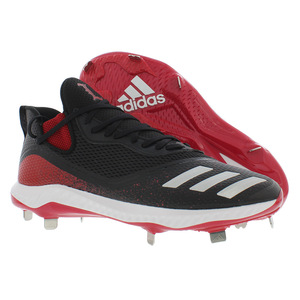 Zapatos de Fútbol Adidas Icon V Bounce NCAA para Hombre, Color Negro/Plateado/Rojo |   100% Auténtico - Product Image 5