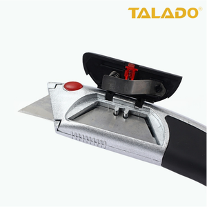 Cuchillo Multiusos con Hoja <span class=keywords><strong>Retráctil</strong></span> <span class=keywords><strong>de</strong></span> Varias Etapas, Resistente a Impactos y con Carcasa Reforzada, para Cortar Papel Tapiz - Product Image 1