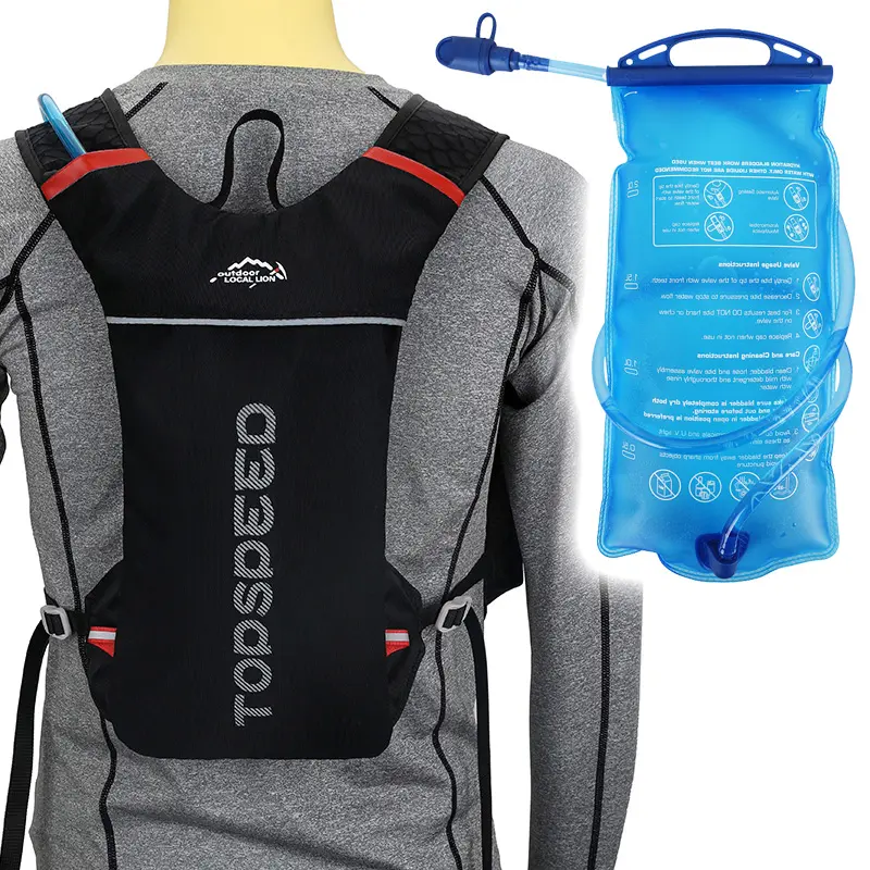 2L-5L ขี่กระเป๋า Outdoor Pack ขี่ Off-Road Hydration กระเป๋าเป้สะพายหลัง