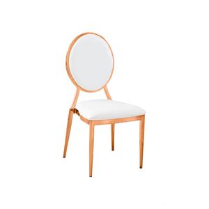 Napoleon Hotel Dining <strong>Chair</strong> Contemporary Design with Stable <strong>Bamboo</strong> Joint Crystal Hall Back Leather Upholstery Electroplated - Product Image 5