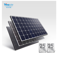 Panneau Solaire Trina 300W 360W 400W 410W 440W 500W 600W Demi-Cellule PERC Bifacial Photovoltaïque Prix Module 9BB MBB Usine Chinoise