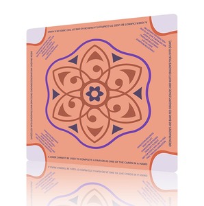 Tapis de Mahjong personnalisable avec logo, antidérapant et insonorisant, 31,5 x 31,5 pouces, pour Mahjong, Poker, Domino - Product Image 3