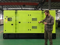 ODM OEM Genset Diesel Silent Generator Set 200kW 250kVA 300kVA 220V 400V 440V 3 Fasa 50Hz 60Hz Genset Auto Start ATS