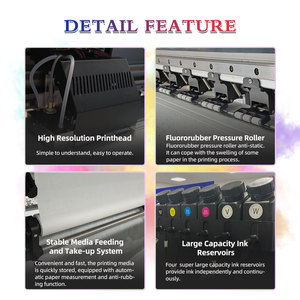 GWIN UV 6 Feet Automatic Roll to Roll Inkjet <b>Printer</b> Match with 3 XC90 Head Flex Material for Different Need of the Printing - Product Image 4