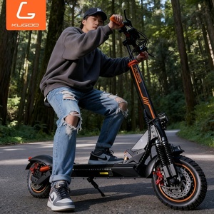 KUGOO M4 PRO MAX Scooter Eléctrico Plegable Todoterreno, Motor de 600W, Alcance de 60KM, Patineta Eléctrica para Adultos - Product Image 1