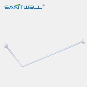 <strong>Shower</strong> <strong>Curtain</strong> <strong>Rod</strong> for Bathroom <strong>Curtain</strong> <strong>Curved</strong> <strong>Shower</strong> <strong>Curtain</strong> Pole - Product Image 2