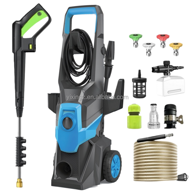 Industrial Strength Electric Pressure Washer 220V 1500W Deep Car Clean Machine for Commercial Car Wash Centers