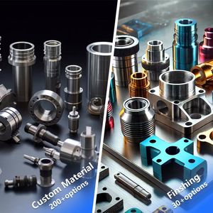 Tùy chỉnh chính xác chế tạo CNC Lathe CNC các bộ phận công kim loại nhôm thép không gỉ Micro gia công CNC máy quay - Product Image 5