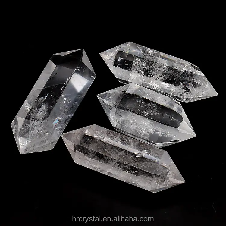 Famous Feng Shui Stone Clear Quartz Double Terminated Crystal Points for Healing Wholesale