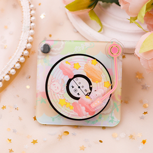 Acrylic <span class=keywords><strong>CD</strong></span> mô hình Keychain NFC có thể được thêm vào album nhạc móc khóa vòng chìa khóa treo nhựa Keychain tùy chỉnh Mini <span class=keywords><strong>CD</strong></span> Album Acrylic - Product Image 3