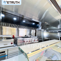 Camions de cuisine mobiles Wetruth à vendre, camions de restauration modernes pour hot-dogs, accessoires pour camions de cuisine, remorques alimentaires entièrement équipées