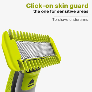 Guías <span class=keywords><strong>de</strong></span> <span class=keywords><strong>seguridad</strong></span> <span class=keywords><strong>de</strong></span> plástico con dientes anchos para recortadora <span class=keywords><strong>de</strong></span> barba eléctrica OneBlade QP2520 QP2530 QP2620 QP2630 QP6510 QP6520 QP6531 - Product Image 5