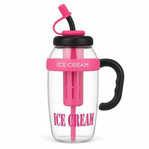 Borraccia sportiva in plastica da 1300 ml, grande capacità, tazza a forma di pancia, per acqua ghiacciata, palestra, fitness, sport, carina, moderna, da asporto, OEM - Product Image 6