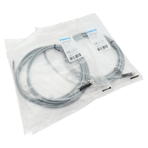 2x Câble de connexion <span class=keywords><strong>NEBU</strong></span>-m8g3-k-2.5-le3 541333 non utilisé, référence mondiale 541333, série <span class=keywords><strong>NEBU</strong></span>, câble de connexion PLC - Product Image 1