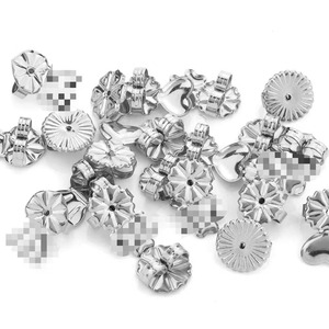 Inserts de boucles d'oreilles en acier inoxydable, forme géométrique, accessoires de bijoux plaqués pour boucles d'oreilles DIY H1410 - Product Image 3