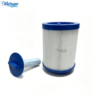 Cartouche filtrante de remplacement pour spa TJ6CH-940 avec support intégré pour tablettes pour l'entretien de l'eau des spas