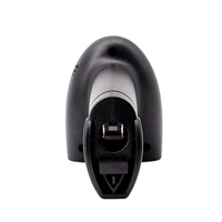 Lecteur de codes-barres 2D portable, pistolet de lecture de codes-barres 1D USB, lecteur de codes-barres sans fil, lecteur de codes QR Bluetooth pour supermarché