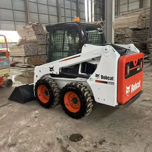 Obral mesin tempel bekas <span class=keywords><strong>Bobcat</strong></span> S450 Mini Skid Steer mesin tempel asli dengan ember pegangan Kondisi Bagus untuk dijual - Product Image 1