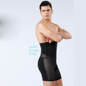 Người đàn ông nén cao eo huấn luyện viên Tummy kiểm soát quần short Body Shaper giảm béo đồ lót - Product Image 3