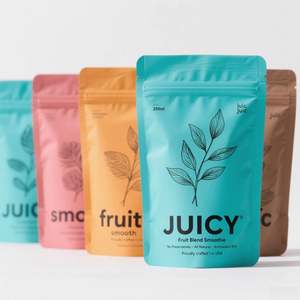 Bolsa de Papel Kraft Reciclable de Grado Alimenticio con Cierre Ziplock y Ventana, Impresión Personalizada, Capacidad Personalizada - Product Image 1