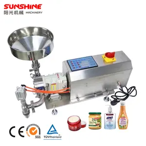 Automatic beverage honey ketchup cosmetic shampoo cream plastic bottle water liquid glass packing and filling machine