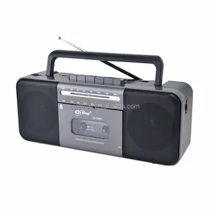 Eletree PX-700BT PUXING portátil vintage AM FM SW gravador de cassetes USB reprodutor estéreo Boombox rádio cassetes
