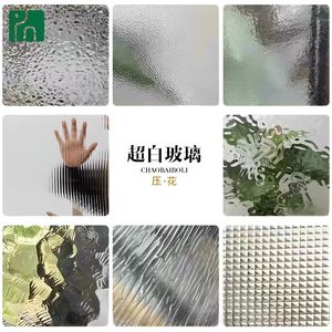 5mm + 0.38 * 2eva + 5mm bán buôn Chất lượng cao khuôn mẫu kính phẳng trang trí reeded kính phân vùng cầu thang Trung Quốc nhà máy thủy tinh - Product Image 3