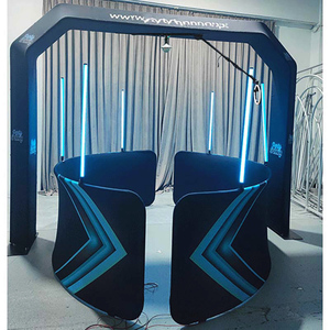 Vente en gros personnalisé 360 degrés éclairage LED RVB Photomaton hauts compatibles avec Smartphones iPad appareil photo reflex - Product Image 4