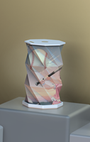 Lampe de nuit en papier pliable tendance, lampe de baseball, lampe de table moderne créative à LED, alimentée par batterie, décoration d'intérieur, cadeau de fête
