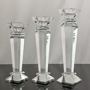 Portacandele in <span class=keywords><strong>Cristallo</strong></span> in 3 Misure MH-1728 - Product Image 3