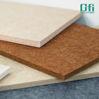 VOC-emissietest Polyester Akoestisch Paneel Ecologisch Geluidsisolerend PET Vilt Akoestisch Paneel voor Wand en Plafond