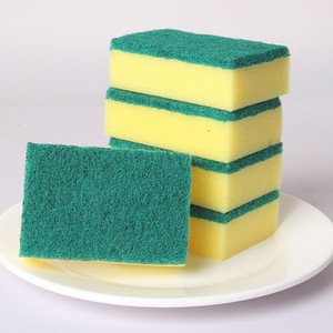 Dishwashing Sponge Rectangle Kitchen Cleaning Pad For Tableware - Product Image 2