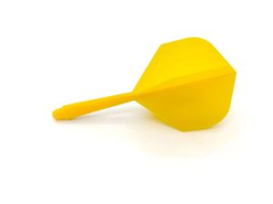 Plumes de fléchettes <span class=keywords><strong>Caliburn</strong></span> SUP transparentes, couleurs vives, écologiques, légères, professionnelles, personnalisables, lot de 3 pièces, courtes - Product Image 3