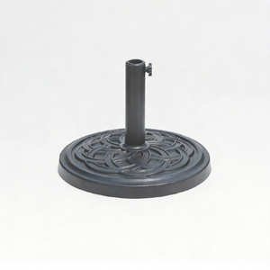 Modern Ekstra Büyük UV Koruyucu Rüzgar Geçirmez Veranda Şemsiyesi Açık Hava Şemsiyesi Havuz Kenarı Yuvarlak Bej Krank Kolu - Product Image 6