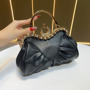 Luxury diamond <b>wedding</b> party Evening <b>Bags</b> Large Capacity PU Leather Chain Shoulder/Crossbody <b>Bag</b> Women's Evening Clutch <b>bags</b> - Product Image 4