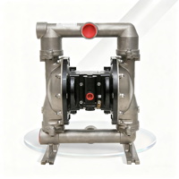 Prix de gros 1.5 pouces industrie chimique traitement PD15A-BSS-STT en acier inoxydable pompe pneumatique à double membrane pompe AODD