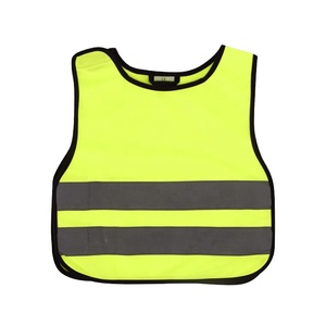 High Quality Durable <strong>Hi</strong> <strong>Vis</strong> Reflective Safety <strong>Vest</strong> for <strong>Kids</strong> Customized Polyester Knitted Fabric Children <strong>Kid</strong> Safety <strong>Vest</strong> - Product Image 1