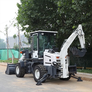 WZ15-26D 레트로 굴삭기 공장 4X4 백 괭이 로더 미니 소형 백호 로더 - Product Image 1