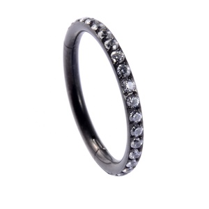Bijou <span class=keywords><strong>de</strong></span> piercing corporel en acier 316L avec zircon, clicker pour septum, anneau <span class=keywords><strong>de</strong></span> <span class=keywords><strong>nez</strong></span>, anneau <span class=keywords><strong>de</strong></span> tragus, hélix, cartilage, rose - Product Image 2