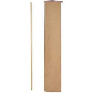 Cabezal de Escoba de Madera Lacada Natural Boardwalk de 0.94 Pulgadas de Diámetro con Extremo Roscado, Cabezal de Escoba de PET y Goma para Uso Doméstico, Recogedor Incluido - Product Image 4